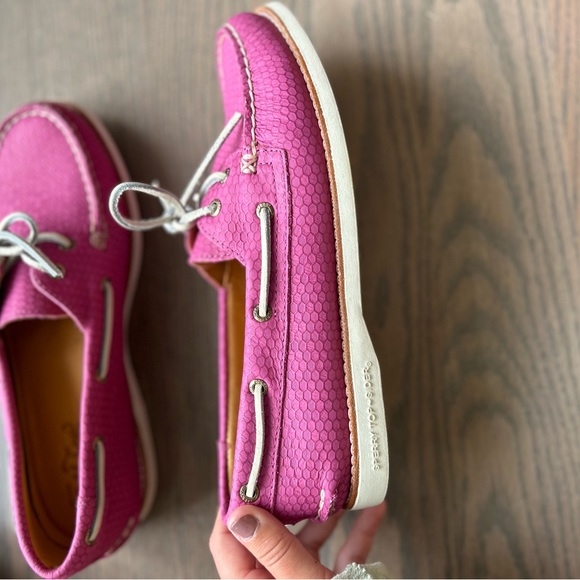 Sperry Top-Sider Gold Cup Womens Pink Boat Shoes-Size Women’s 9 - Picture 5 of 11